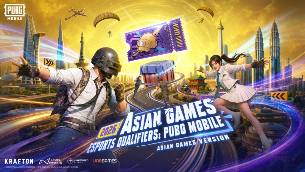 Road to the 2026 Asian Games Begins as 23 Teams Battle in PUBG MOBILE Esports Qualifiers